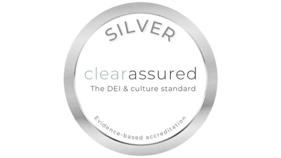 Clear Assured Badge Silver Banner