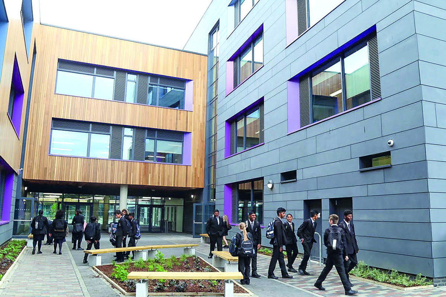 external picture of a school