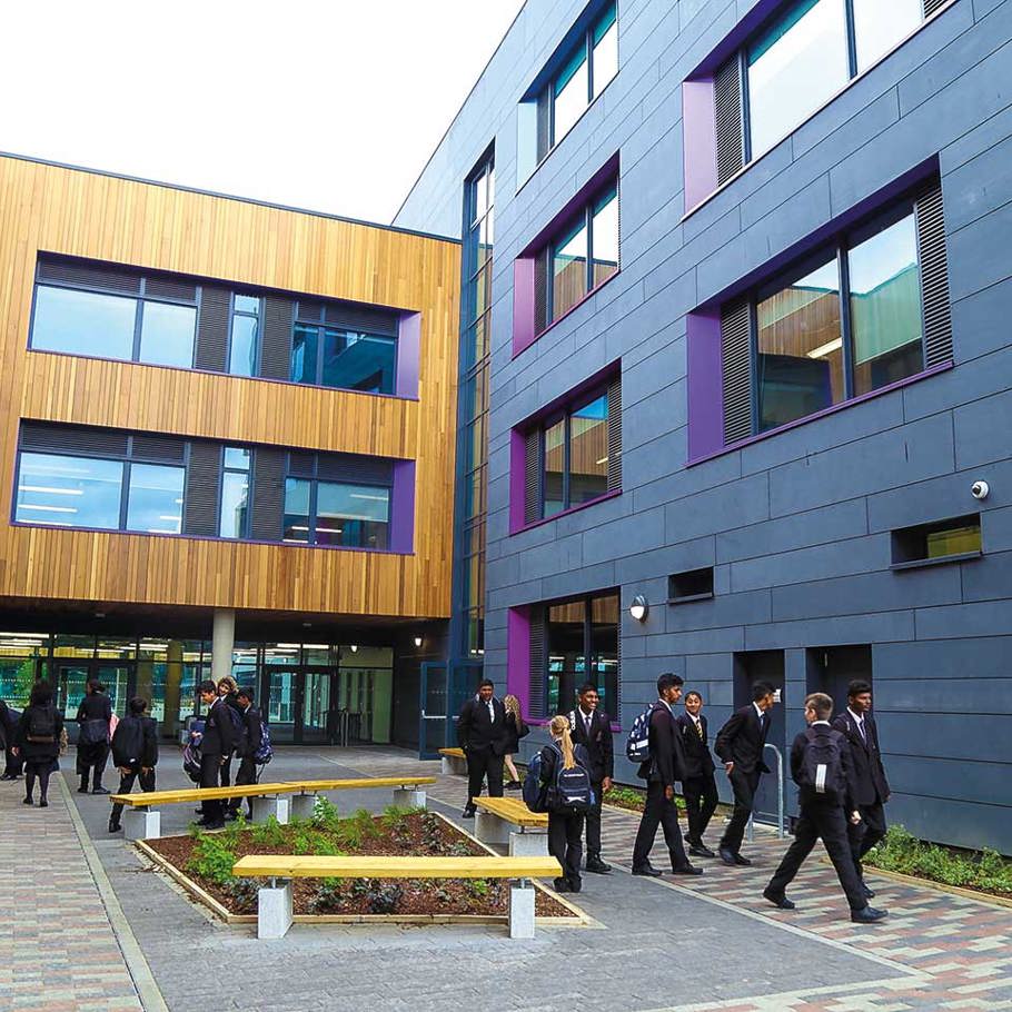 external picture of a school